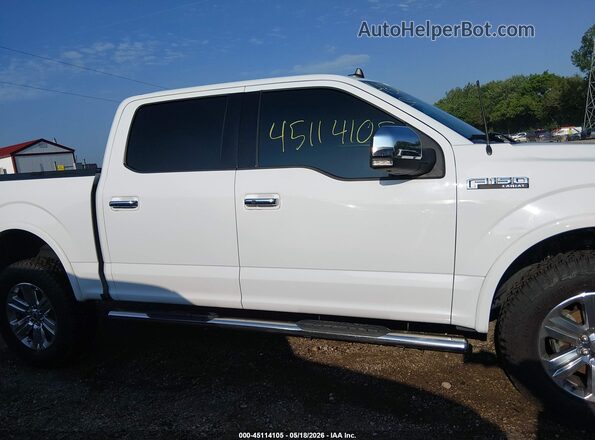 1FTEW1E49KFD02361 2019 FORD F150 White Widok zestawu wskaźników
