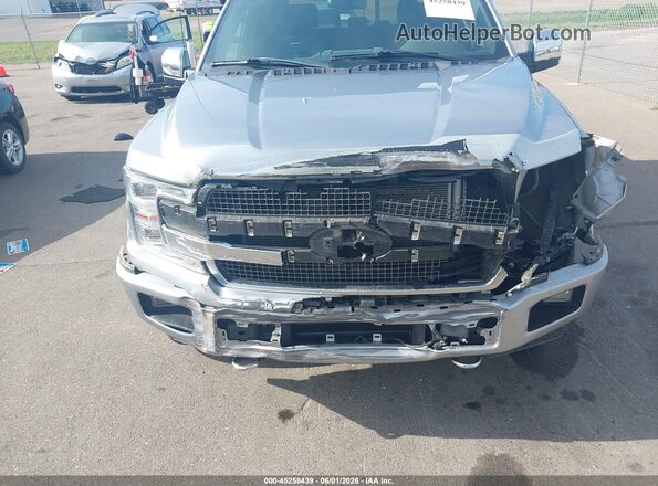 1FTEW1E49LFA80129 2020 FORD F150 Silver Front view