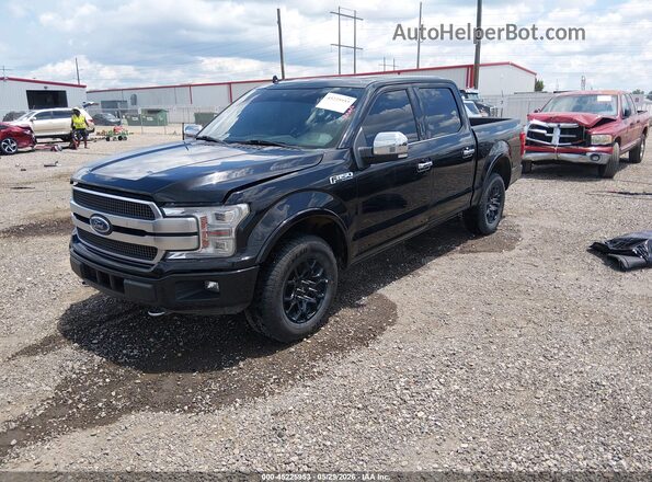 1FTEW1E49LFA97593 2020 FORD F150 Black Передня ліва чверть