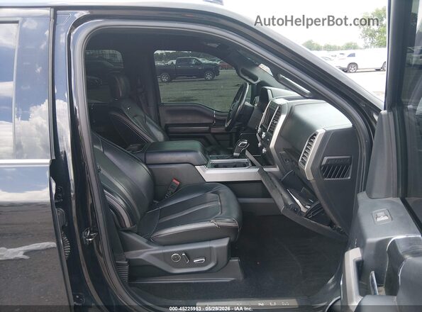 1FTEW1E49LFA97593 2020 FORD F150 Black Вид салону спереду