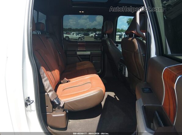 1FTEW1E4XKFC23202 2019 FORD F150 White VIN კოდის სტიკერის ხედი