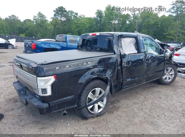 1FTEW1E4XKFD28418 2019 FORD F150 Black Rear right