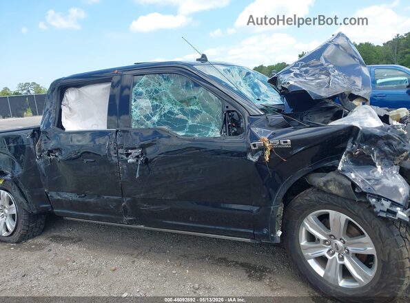 1FTEW1E4XKFD28418 2019 FORD F150 Black Front view