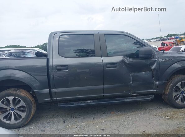 1FTEW1E51KFD08664 2019 FORD F150 Gray Սալոնի հետևի տեսք
