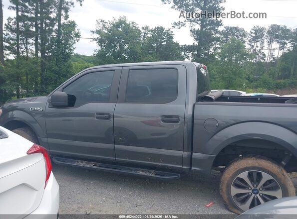 1FTEW1E51KFD08664 2019 FORD F150 Gray Սալոնի 360 աստիճան տեսք