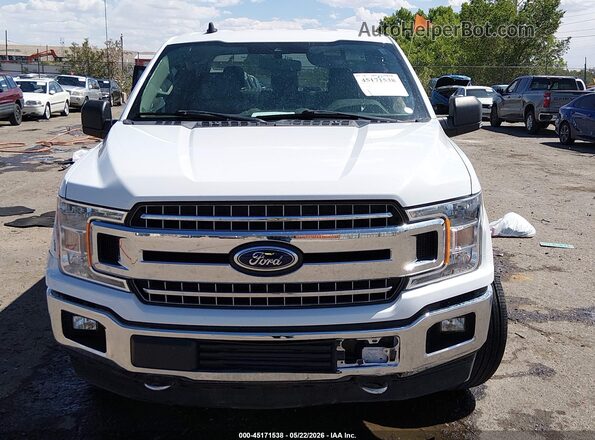 1FTEW1E51LKD28602 2020 FORD F150 Белый Вид щитка приборов