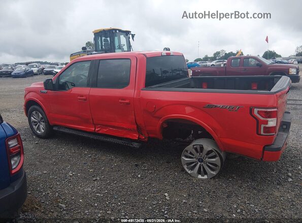 1FTEW1E52LFA83463 2020 FORD F150 Red Панорамний вид салону 360°