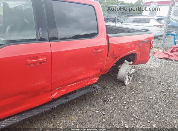1FTEW1E52LFA83463 2020 FORD F150 Red Вид спереду