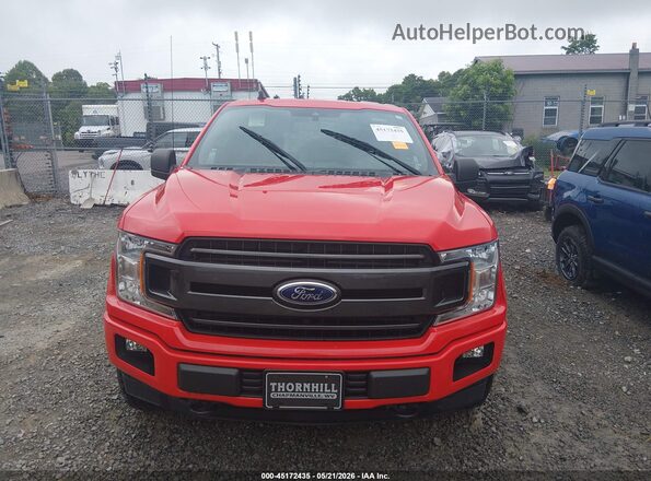 1FTEW1E52LFA83463 2020 FORD F150 Red Вид щитка приладів