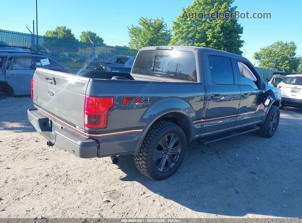 1FTEW1E53JFA25794 2018 FORD F150 Gray 