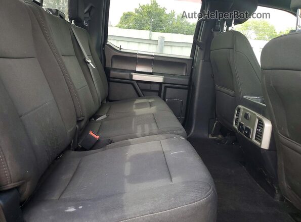 1FTEW1E53JFE76742 2018 FORD F150 Черный Вид задних сидений