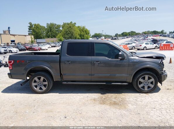 1FTEW1E53JKE64677 2018 FORD F150 Gray Widok wnętrza 360 stopni