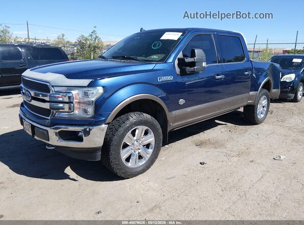1FTEW1E53KFA26641 2019 FORD F150 Синий 