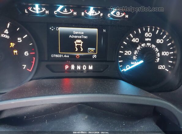 1FTEW1E55JKC26751 2018 FORD F150 Black Vista de los asientos traseros