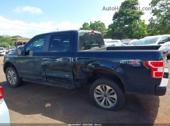1FTEW1E55JKC26751 2018 FORD F150 Black Vista interior de 360 grados