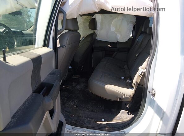 1FTEW1E55KFA37236 2019 FORD F150 White VIN კოდის სტიკერის ხედი