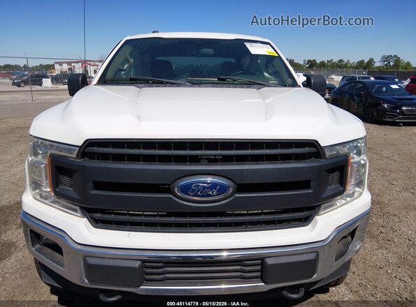 1FTEW1E55KFA37236 2019 FORD F150 White ხელსაწყოთა პანელის ხედი