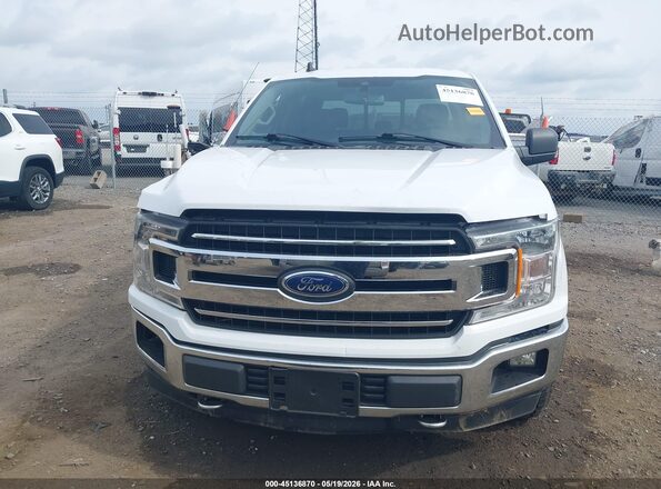 1FTEW1E56LKF00719 2020 FORD F150 White ხელსაწყოთა პანელის ხედი