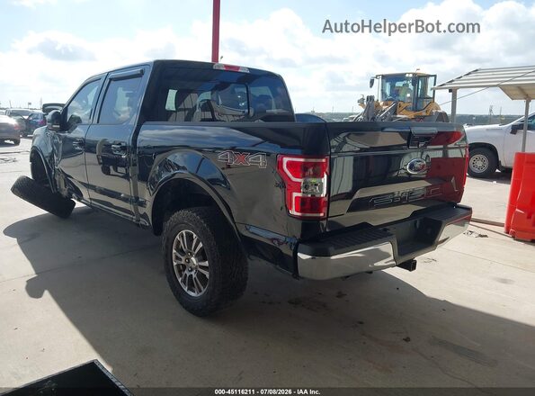 1FTEW1E57JKF26744 2018 FORD F150 Черный Задняя левая четверть