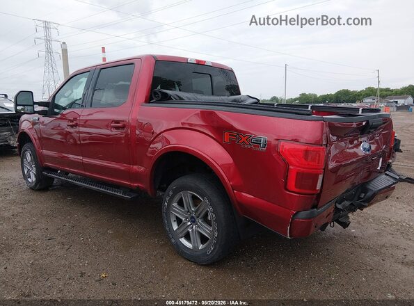 1FTEW1E57KFA57701 2019 FORD F150 Red წინა ხედი
