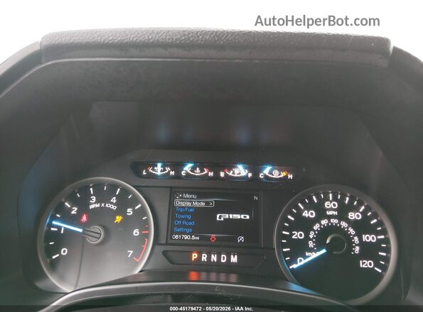 1FTEW1E57KFA57701 2019 FORD F150 Red უკანა სავარძლების ხედი