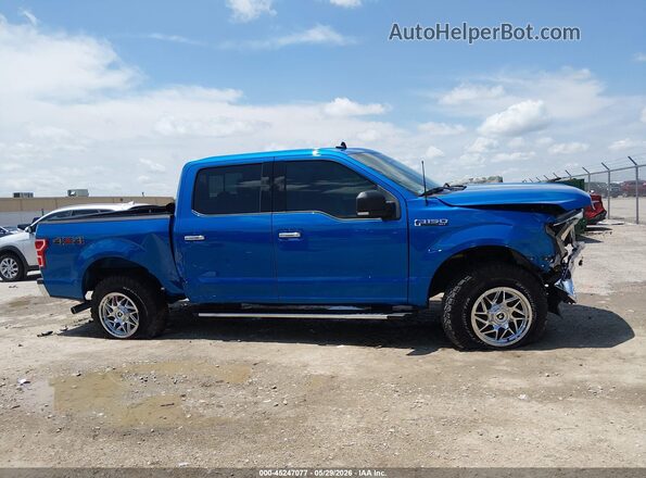 1FTEW1E57LKE87348 2020 FORD F150 Blue 