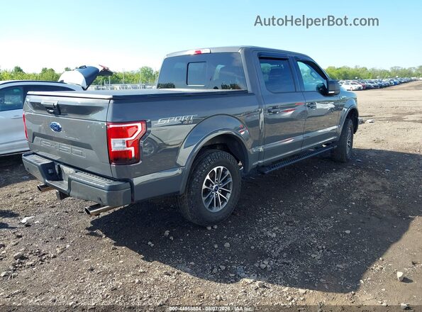 1FTEW1E58JFD26335 2018 FORD F150 Gray 