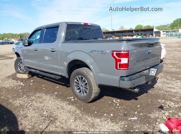 1FTEW1E58JFD26335 2018 FORD F150 Gray 