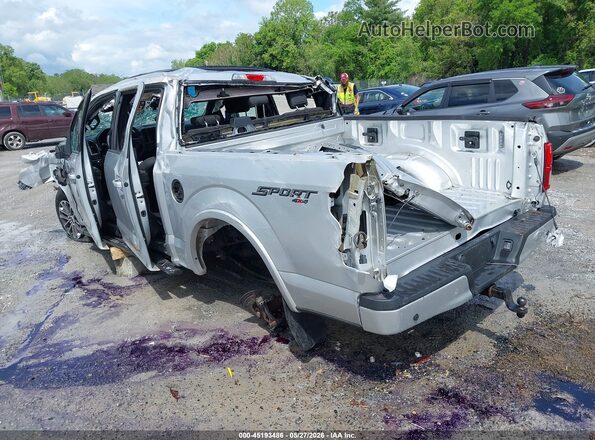 1FTEW1E58KFC00123 2019 FORD F150 Серебряный Задняя левая четверть