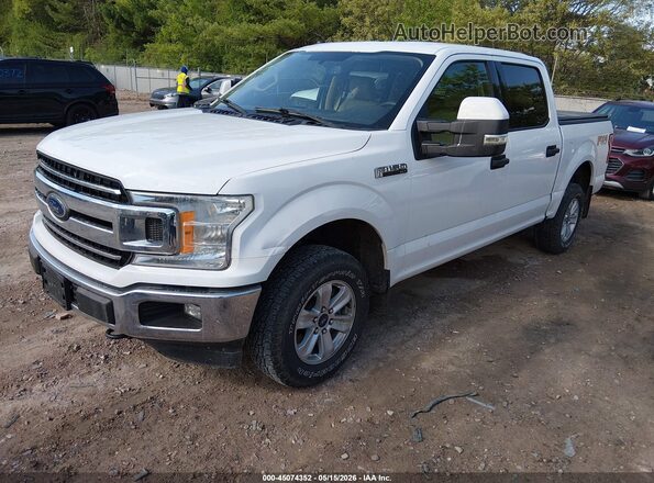 1FTEW1E59JKF84242 2018 FORD F150 Белый Передняя левая четверть