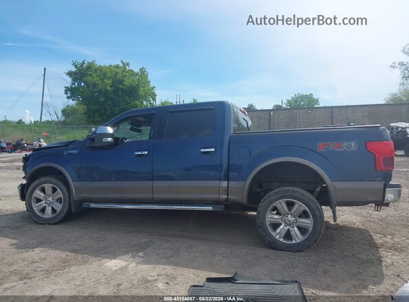 1FTEW1E59KFB78634 2019 FORD F150 Blue Vista interior de 360 grados