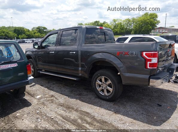 1FTEW1E59KKE20104 2019 FORD F150 Gray Rear left