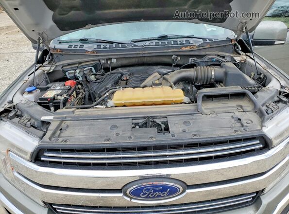 1FTEW1E59LKF07406 2020 FORD F150 Green Widok wnętrza z tyłu
