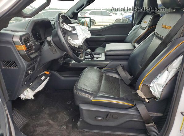 1FTEW1E80NFB31331 2022 FORD F150 White Vista del cuadro de instrumentos