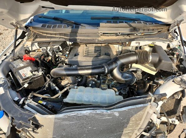 1FTEW1E80NFB31331 2022 FORD F150 White Vista de la etiqueta del VIN