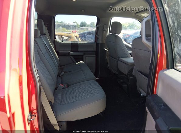 1FTEW1EB0JFC83289 2018 FORD F150 Red Вид наклейки з VIN-кодом