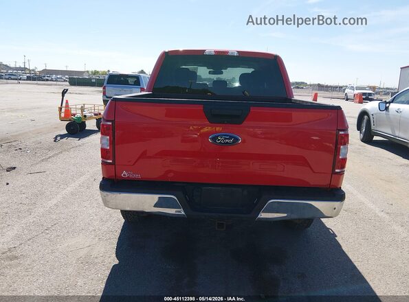 1FTEW1EB0JFC83289 2018 FORD F150 Red 
