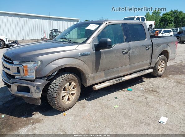 1FTEW1EB1JFC79929 2018 FORD F150 Желто-коричневый Передняя левая четверть