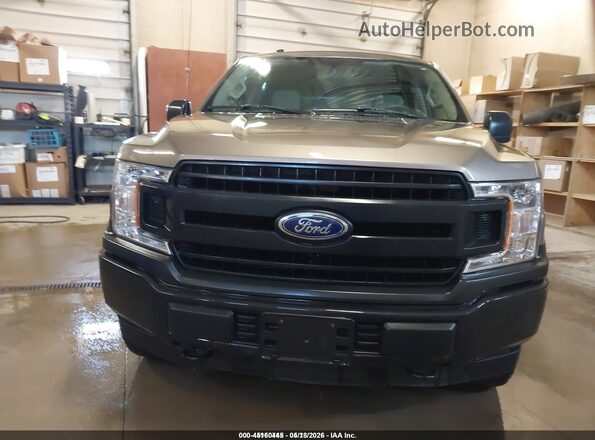 1FTEW1EB2JKE41008 2018 FORD F150 Brown ხელსაწყოთა პანელის ხედი
