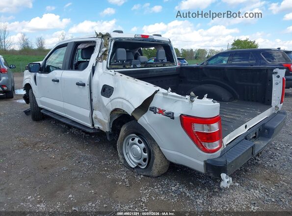 1FTEW1EB3MKF08350 2021 FORD F150 White Հետևի ձախ