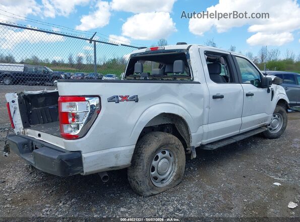 1FTEW1EB3MKF08350 2021 FORD F150 White Հետևի աջ