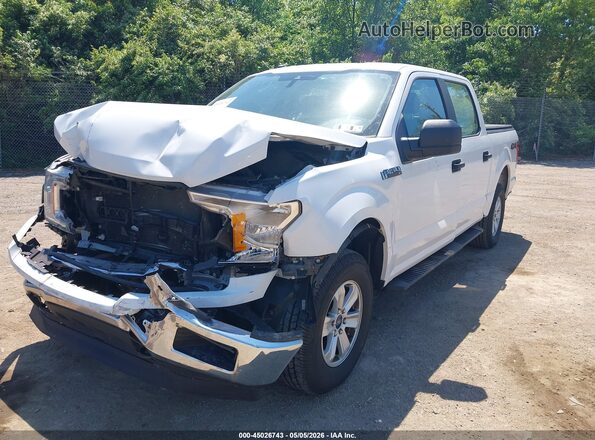 1FTEW1EB4KFD07207 2019 FORD F150 White Առջևի ձախ երեք քառորդ տեսարան