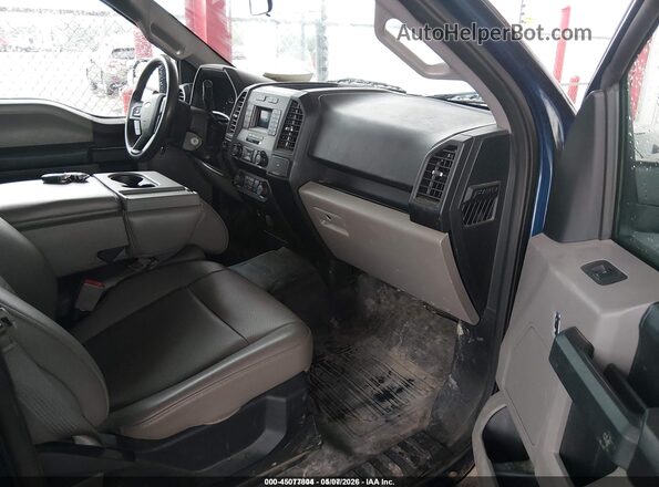 1FTEW1EB5LKD68381 2020 FORD F150 Blue Widok wnętrza z przodu