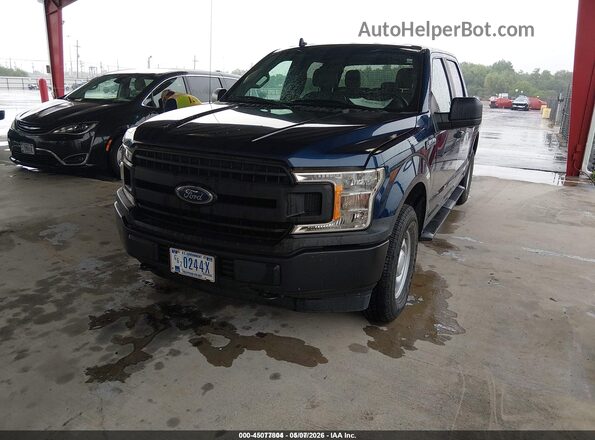 1FTEW1EB5LKD68381 2020 FORD F150 Blue Przód lewy
