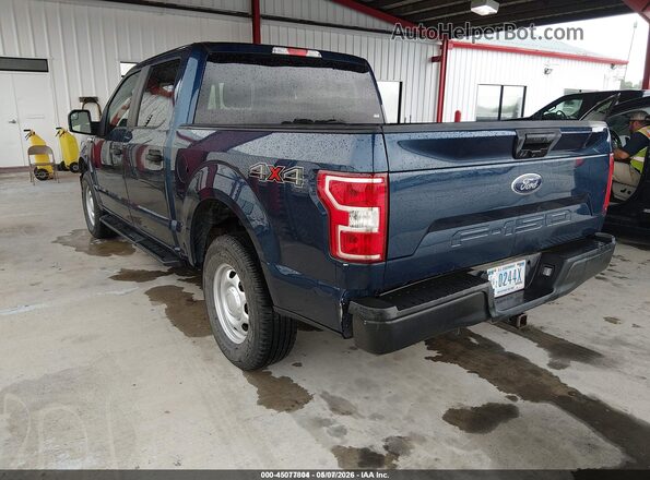 1FTEW1EB5LKD68381 2020 FORD F150 Blue Tył lewy