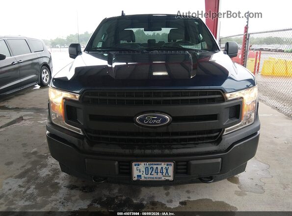 1FTEW1EB5LKD68381 2020 FORD F150 Blue Widok z przodu