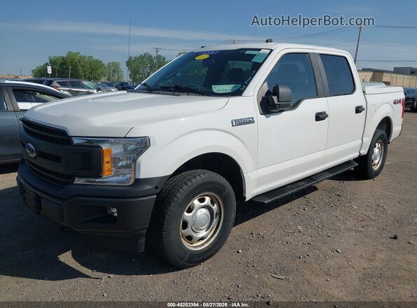 1FTEW1EB9KFA22289 2019 FORD F150 Белый Передняя левая четверть