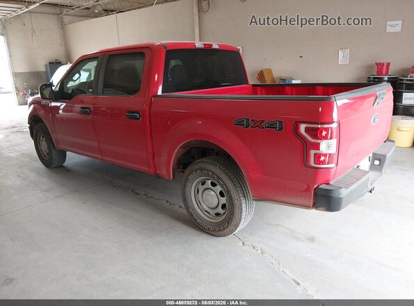 1FTEW1EB9LKE82013 2020 FORD F150 Red Հետևի ձախ