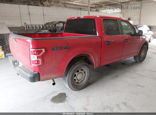 1FTEW1EB9LKE82013 2020 FORD F150 Red Հետևի աջ