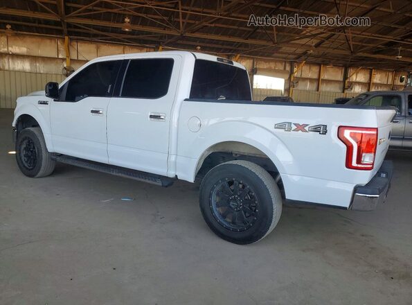 1FTEW1EF1HKC04832 2017 FORD F150 White Trasero izquierdo